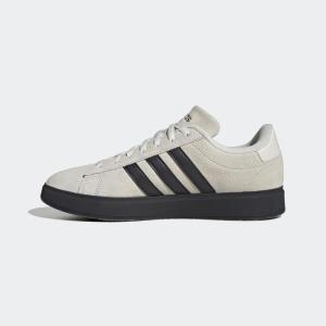 imageAdidas Mens Star Wars Mandalorian Grand Court 20Off WhiteNight GreyNight Grey
