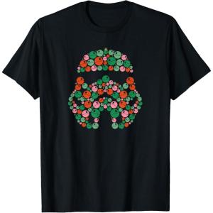 imageStar Wars Holiday Christmas Death Star Stormtrooper Helmet TShirtBlack