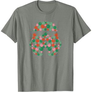 imageStar Wars Holiday Christmas Death Star Stormtrooper Helmet TShirtOlive Heather