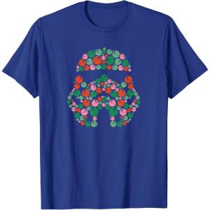 imageStar Wars Holiday Christmas Death Star Stormtrooper Helmet TShirtRoyal Blue