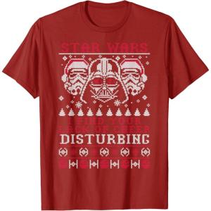imageStar Wars Lack Of Cheer Vader Christmas Sweater TShirt TShirtCranberry Red