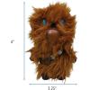 imageSTAR WARS Plush Chewbacca Figure Dog Toy  Soft Squeaky Dog Toy  MediumBrown