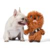 imageSTAR WARS Plush Chewbacca Figure Dog Toy  Soft Squeaky Dog Toy  MediumChewbacca Plush