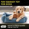 imageSTAR WARS Plush Chewbacca Figure Dog Toy  Soft Squeaky Dog Toy  MediumChewbacca Plush