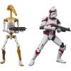 imageSTAR WARS The Black Series Phase I Assault Trooper ampamp Battle Droid Officer Battlefront II Premium Collectible 6 Inch Action Figure 2Pack Amazon Exclusive