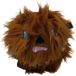 imageSTAR WARS Plush Chewbacca Figure Dog Toy  Soft Squeaky Dog Toy  MediumChewbacca Ball Body