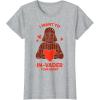 imageStar Wars Valentines Day quotI Want to InVader Your Heartquot TShirtHeather Grey