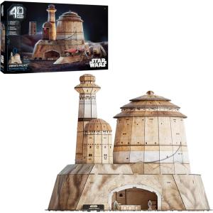 image4D Build Star Wars C3PO ampamp R2D2 3D Model Kit with Stand Star Wars Collectibles ampamp Desk Dcor Adult Puzzles Building Toys 416 Pieces 3D Puzzles Gift Ideas for Ages 12 ampamp UpJabbas Palace 340 Pcs