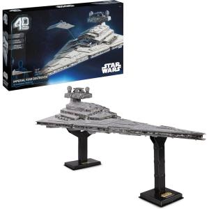image4D Build Star Wars C3PO ampamp R2D2 3D Model Kit with Stand Star Wars Collectibles ampamp Desk Dcor Adult Puzzles Building Toys 416 Pieces 3D Puzzles Gift Ideas for Ages 12 ampamp UpDeluxe Imperial Star Destroyer 278 pcs