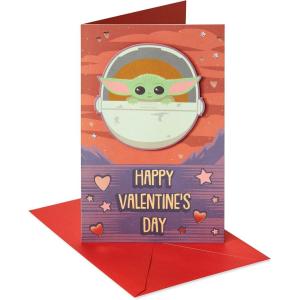 imageAmerican Greetings Star Wars Valentines Day Card The ForceMy Corner of Galaxy