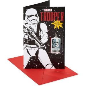 imageAmerican Greetings Star Wars Valentines Day Card The ForceStar Wars Trooper Card