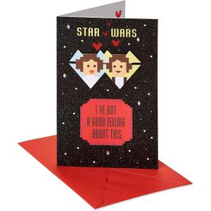 imageAmerican Greetings Star Wars Valentines Day Card The ForceThe Force