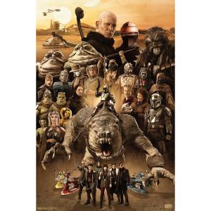 imageStar Wars The Book of Boba Fett by Andrew Switzer Wall Poster 19Lquot x 13Wquot Premium Unframed VersionPremium Unframed Version