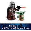 imageLEGO Star Wars The Mandalorian ampamp Grogus Speeder Bike Building Toy for Boys ampamp Girls  Pretend Play Space Vehicle W2 Star Wars Character Figures for Kids Ages 6  Gift Idea for Birthdays  75436