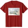 image:imageStar Wars Grogu and Rancor Nap Time TShirtCranberry Red