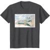 image:imageStar Wars Grogu and Rancor Nap Time TShirtDark Heather Grey