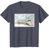 image:imageStar Wars Grogu and Rancor Nap Time TShirtHeather Blue