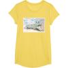 image:imageStar Wars Grogu and Rancor Nap Time TShirtLemon Yellow