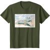 image:imageStar Wars Grogu and Rancor Nap Time TShirtOlive Green