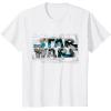 image:imageStar Wars Logo ATAT Walker Battle TShirt TShirtWhite