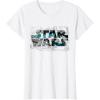image:imageStar Wars Logo ATAT Walker Battle TShirt TShirtWhite