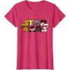 image:imageStar Wars Logo Character CloseUp Kawaii Style Tshirt TShirtRed Heather