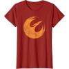 image:imageStar Wars Rebels Phoenix Icon TShirtCranberry Red
