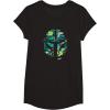 image:imageStar Wars The Mandalorian Mando Tropical Print Helmet TShirtBlack