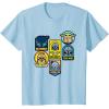 image:imageStar Wars The Mandalorian Season 3 Character Stickers Grogu TShirtBaby Blue