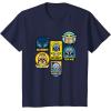 image:imageStar Wars The Mandalorian Season 3 Character Stickers Grogu TShirtNavy Blue