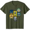 image:imageStar Wars The Mandalorian Season 3 Character Stickers Grogu TShirtOlive Green
