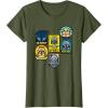 image:imageStar Wars The Mandalorian Season 3 Character Stickers Grogu TShirtOlive Green