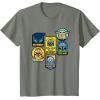 image:imageStar Wars The Mandalorian Season 3 Character Stickers Grogu TShirtOlive Heather