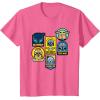 image:imageStar Wars The Mandalorian Season 3 Character Stickers Grogu TShirtPink Heather