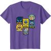 image:imageStar Wars The Mandalorian Season 3 Character Stickers Grogu TShirtPurple Heather