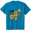 image:imageStar Wars The Mandalorian Season 3 Character Stickers Grogu TShirtSapphire Blue