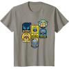 image:imageStar Wars The Mandalorian Season 3 Character Stickers Grogu TShirtSlate Grey
