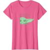 image:imageStar Wars The Mandalorian Season 3 Grogu Face with Name TShirtPink Heather