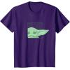image:imageStar Wars The Mandalorian Season 3 Grogu Face with Name TShirtPurple