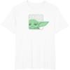 image:imageStar Wars The Mandalorian Season 3 Grogu Face with Name TShirtWhite