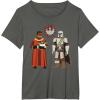 image:imageStar Wars The Mandalorian Season 3 Grogu Greef Karga icon TShirtAsphalt Grey