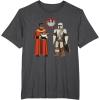 image:imageStar Wars The Mandalorian Season 3 Grogu Greef Karga icon TShirtDark Heather Grey