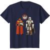image:imageStar Wars The Mandalorian Season 3 Grogu Greef Karga icon TShirtNavy Blue