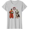 image:imageStar Wars The Mandalorian Season 3 Grogu Greef Karga icon TShirtSilver Grey