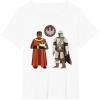 image:imageStar Wars The Mandalorian Season 3 Grogu Greef Karga icon TShirtWhite
