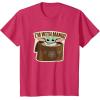 image:imageStar Wars The Mandalorian Season 3 Grogu Im With Mando TShirtRed Heather