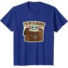 image:imageStar Wars The Mandalorian Season 3 Grogu Im With Mando TShirtRoyal Blue