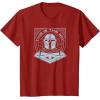 image:imageStar Wars The Mandalorian Season 3 Grogu The Way Hyperspace TShirtCranberry Red