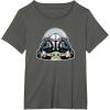 image:imageStar Wars The Mandalorian Season 3 N1 Starfighter Grogu TShirtAsphalt Grey