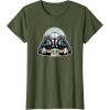 image:imageStar Wars The Mandalorian Season 3 N1 Starfighter Grogu TShirtOlive Green